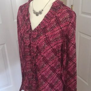 100% SILK Blouse. NWOT